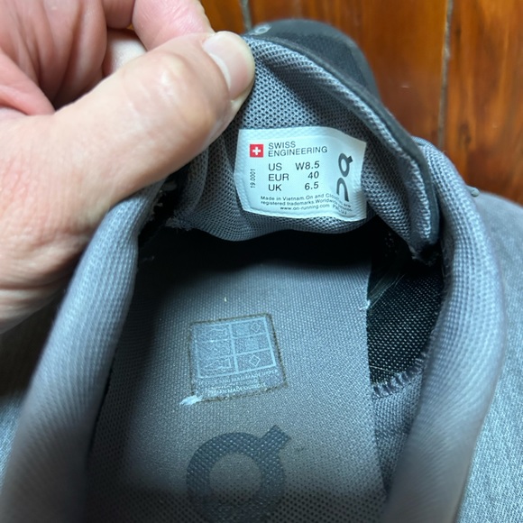 On Cloud Running Shoes W8.5 - Picture 5 of 5